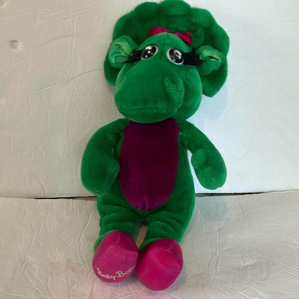 Baby bop stuffed animal